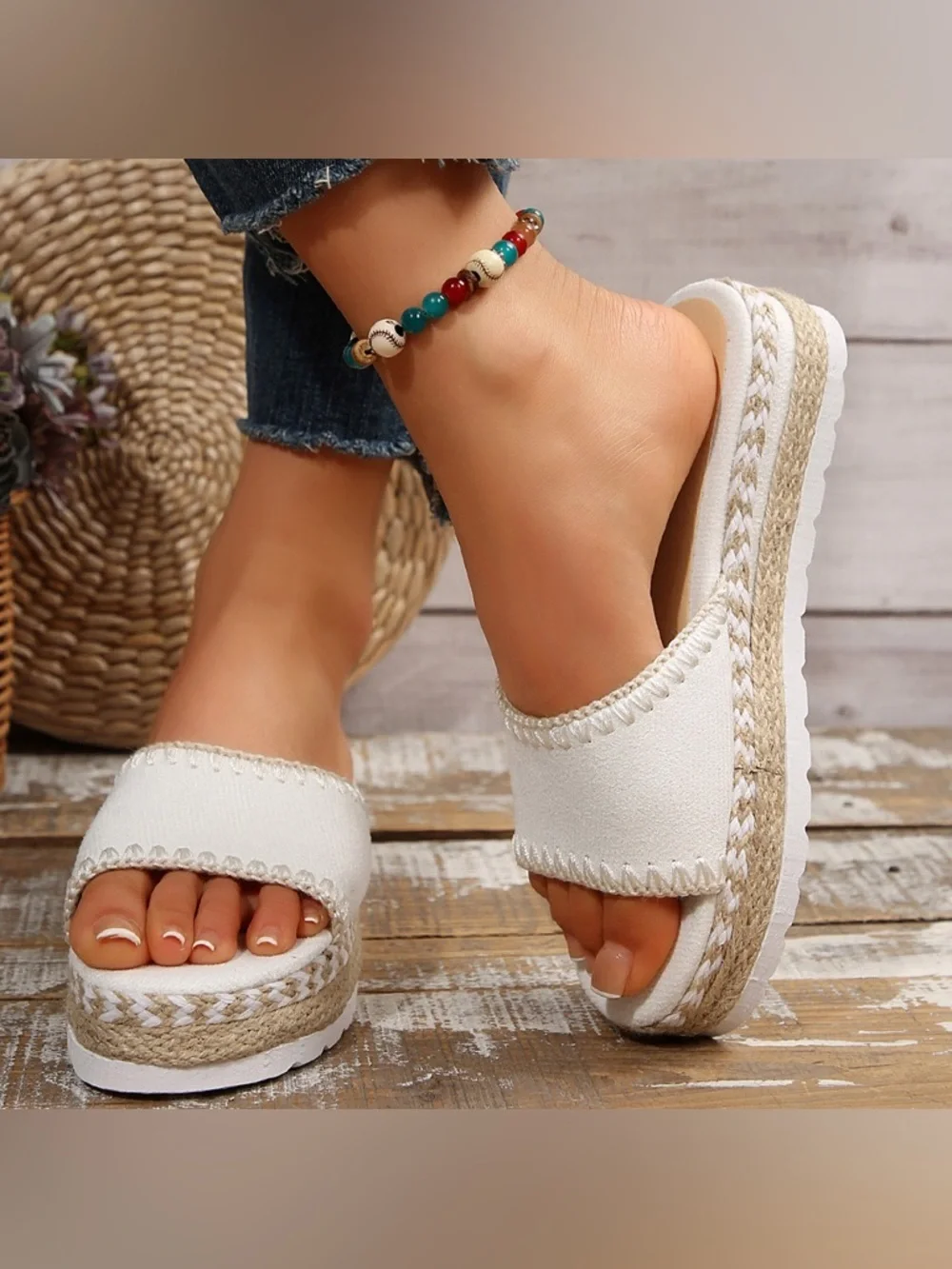 Open Toe Platform Sandals
